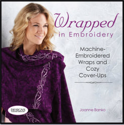 Wrapped in Embroidery book by Joanne banko